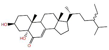 (24xi)-3b,5b-Dihydroxy-24-ethylcholest-7-en-6-one