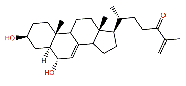3b,6a-Dihydroxycholesta-7,25-dien-24-one