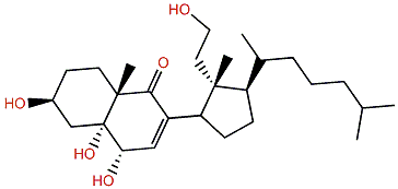 3b,6a,11-Trihydroxy-9,11-seco-5a-cholest-7-en-9-one