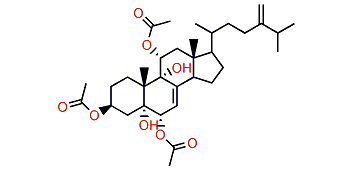 (3b,5a,6a,9a,11a)-3,6,11-Triacetoxy-24-methylenecholest-7-en-5,9-diol