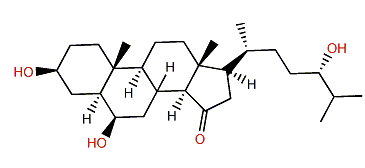 (24S)-3b,6b,24-Trihydroxy-5-cholestan-15-one