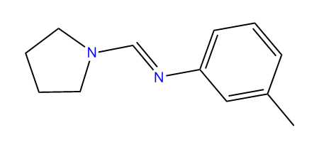 3-Methyl-N-(1-pyrrolidinylmethylene)-aniline