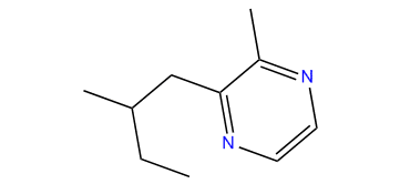 3-Methyl-2-(2-methylbutyl)-pyrazine