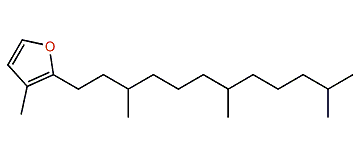3-Methyl-2-(3,7,11-trimethyldodecyl)-furan