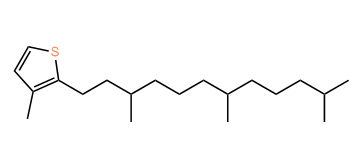 3-Methyl-2-(3,7,11-trimethyldodecyl)-thiophene