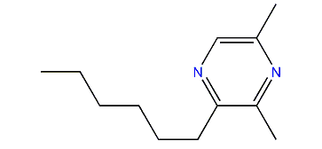 3,5-Dimethyl-2-hexylpyrazine