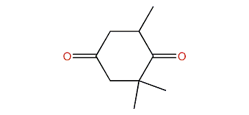 3,5,5-Trimethyl-1,4-cyclohexanedione
