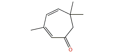 3,6,6-Trimethyl-2,4-cycloheptadien-1-one