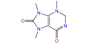 3,7,9-Trimethyl-6,8-purinediol