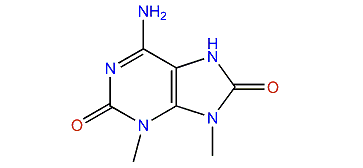 6-Amino-3,9-dimethyl-3H-purine-2,8(7H,9H)-dione