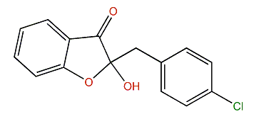 2-(4-Chlorobenzyl)-2-hydroxybenzofuran-3(2H)-one