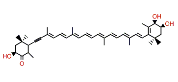 (3S,3'S,4'R)-3,3',4'-Trihydroxy-7',8'-didehydro-beta,beta-caroten-4-one