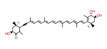 (3S,3'S,4'S)-3,3',4'-Trihydroxy-7',8'-didehydro-beta,beta-caroten-4-one