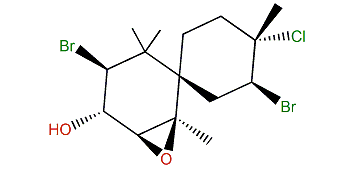 4,10-Dibromo-3-chloro-7,8-epoxy-a-chamigran-9-ol