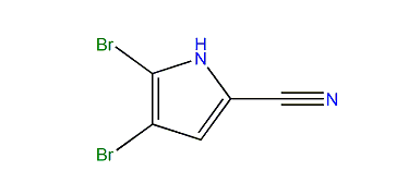 4,5-Dibromo-1H-pyrrole-2-carbonitrile
