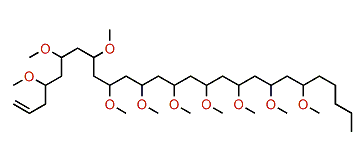 4,6,8,10,12,14,16,18,20,22-Decamethoxy-1-heptacosene