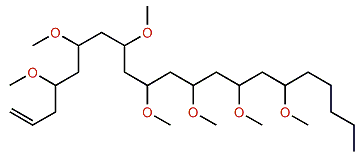 4,6,8,10,12,14,16-Heptamethoxy-1-heneicosene
