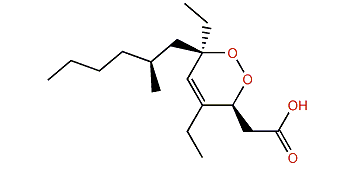 (3S,6R,8S)-4,6-Diethyl-3,6-epidioxy-8-methyl-4-dodecenoic acid