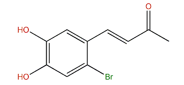 (E)-4-(2-Bromo-4,5-dihydroxyphenyl)-3-buten-2-one