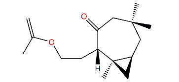 4-Acetoxy-3,15-dinor-2,3-seco-2-africanone