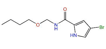 4-Bromo-N-(butoxymethyl)-1H-pyrrole-2-carboxamide