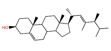 (22E,24R)-23,24-Dimethylcholesta-5,22-dien-3b-ol