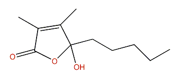 4-Hydroxy-2,3-dimethyl-2-noneno-4-lactone