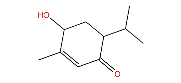 4-Hydroxy-6-isopropyl-3-methylcyclohex-2-enone
