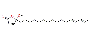 4-Methoxy-2,16,18-eicosatrien-4-olide