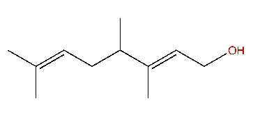 (E)-3,4,7-Trimethyl-2,6-octadien-1-ol