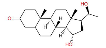 4-Pregnen-15a,20b-diol-3-one