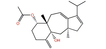 (4R,14S)-4-Acetoxy-1(15),7,9-dolastatrien-14-ol