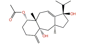 (4R,9S,14S)-4-Acetoxy-1(15),7-dolastadien-9,14-diol