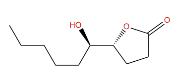 (4R,5R)-5-hydroxy-4-decanolide