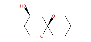 (4R,6S)-4-Hydroxy-1,7-dioxaspiro[5.5]undecane