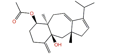 (4S,14S)-4-Acetoxy-1(15),7,9-dolastatrien-14-ol