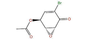 (4S,5R,6R)-4-Acetoxy-2-bromo-5,6-epoxy-2-cyclohexen-1-one