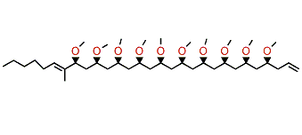 (4S,6S,8S,10S,12S,14S,16S,18S,20S,22S,23E)-Decamethoxy-23-methylnonacosa-1,23-diene