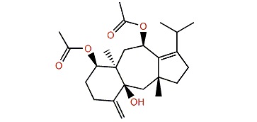 (4S,7S,14S)-4,7-Diacetoxy-1(15),8-dolastadien-14-ol