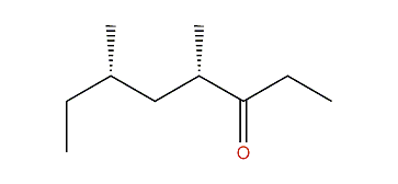 (4S,6S)-4,6-Dimethyloctan-3-one