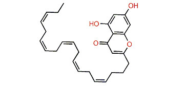 (4Z,7Z,10Z,13Z,16Z)-5,7-Dihydroxy-2-(nonadecapentaenyl)-4H-chromen-4-one