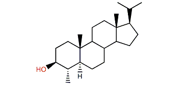 4a-Methyl-23,24,25,26,27-pentanor-5a-cholestan-3b-ol