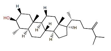 4a-Methyl-5a-ergost-24(28)-en-3b-ol