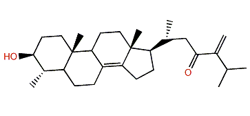 4a-Methylergosta-8(14),24(28)-dien-3b-ol-23-one