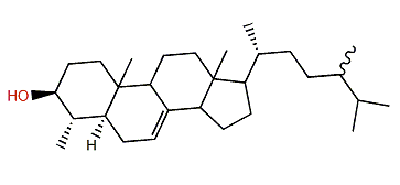 (24xi)-4a,24-Dimethyl-5a-cholest-7-en-3b-ol