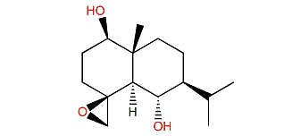 4b,15-Epoxyeudesmene-1b,6a-diol