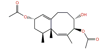 (4b,5a,10a)-4,10-Diacetoxy-5,10-dihydroxyneolemna-2,8-diene