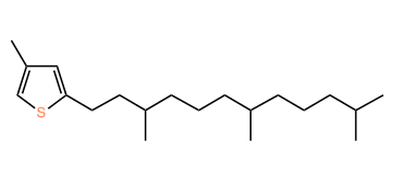 4-Methyl-2-(3,7,11-trimethyldodecyl)-thiophene