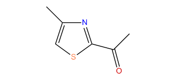 4-Methyl-2-acetylthiazole