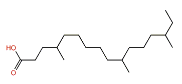 4,10,14-Trimethylhexadecanoic acid
